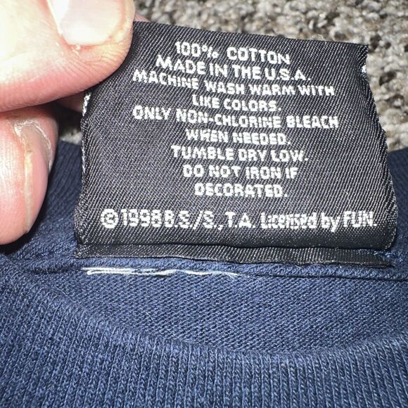 Rare Tag! 1998 Dragon Ball Z VTG T-Shirt M Made In USA Super Saiyan Funimation - Picture 7 of 7